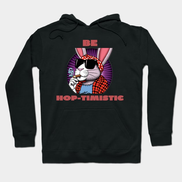 Be hop-timistic Hoodie by IOANNISSKEVAS